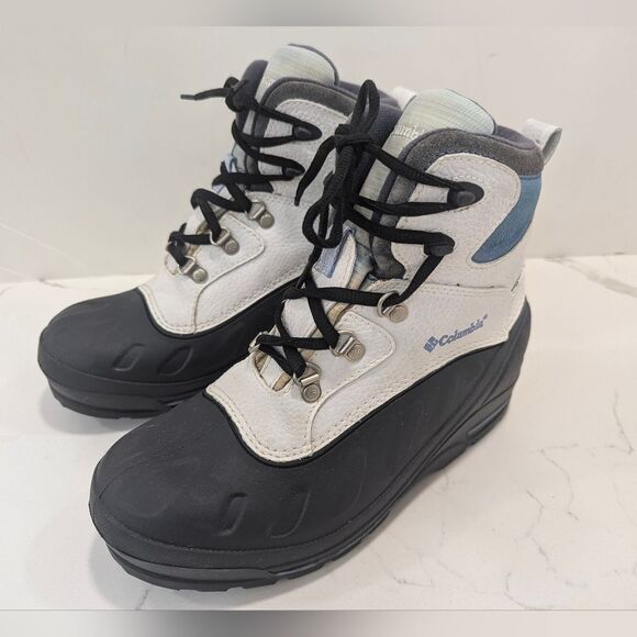 Columbia Bugabootoo ankle snow winter Boots size 6 waterproof warm fleece lined - Picture 5 of 11